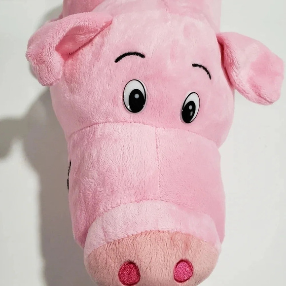 Flip a Zoo Plush Sofie  Cow & Ruby Piglet - Picture 6 of 12